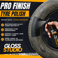 Pro-Finish Tyre Polish – Matte, Non-Sticky, Long-Lasting Shine (300ml)