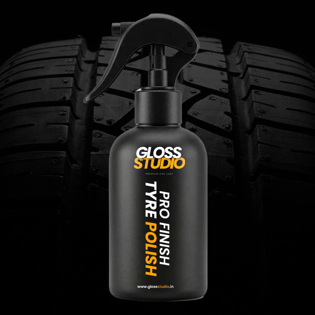 Pro-Finish Tyre Polish – Matte, Non-Sticky, Long-Lasting Shine (300ml)